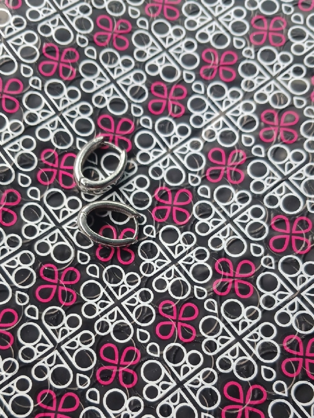 Silver Hoop Huggie Earrings - Silver Women Accessories